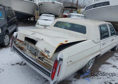 1987 Cadillac Brougham z USA, uszkodzony, nr VIN 1G6DW51Y4H9747550
